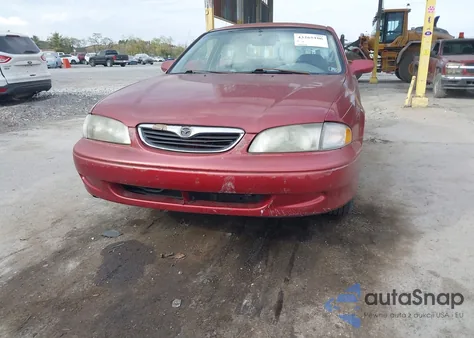 1999 Mazda 626 Es/Lx from USA, damaged, VIN 1YVGF22C4X5819116
